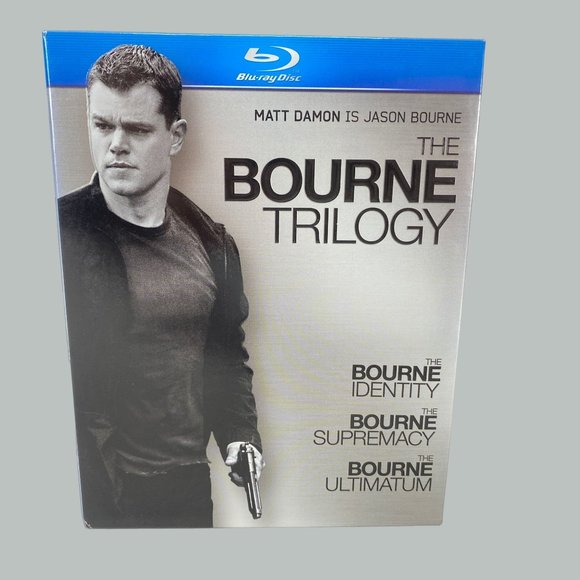 The Bourne Trilogy (Blu-ray Disc, 2010 3-Disc Set) Matt Damon - Picture 1 of 7